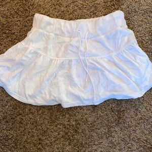 Terry cloth white Delia’s skirt